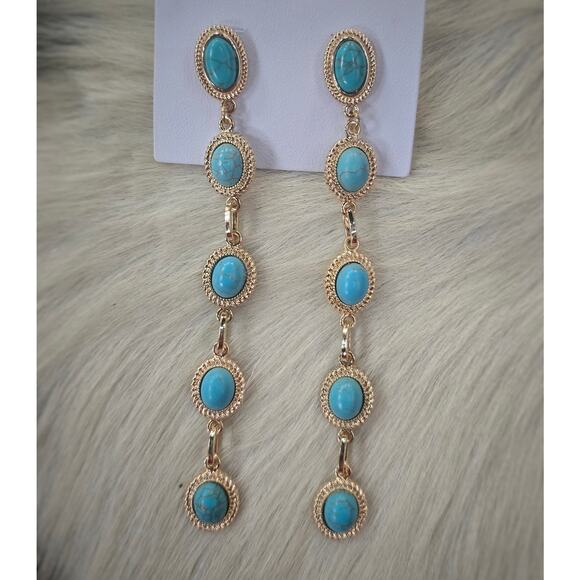 Turquoise Dangles - Picture 1 of 1